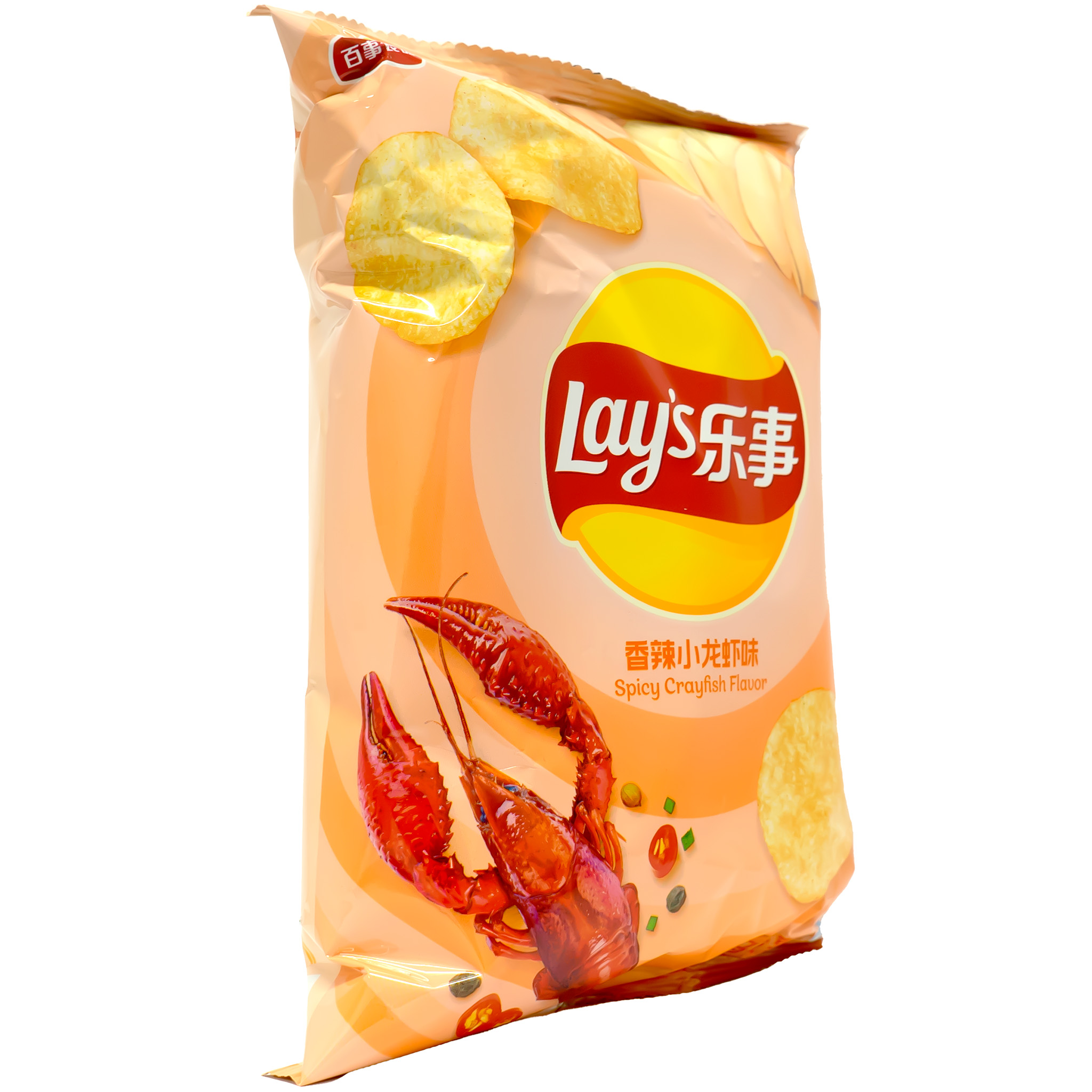 LAY'S Potato Chips Spicy Crayfish Flavor 70g.